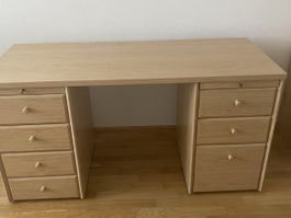 Schreibtisch Bürotisch massiv Holz!