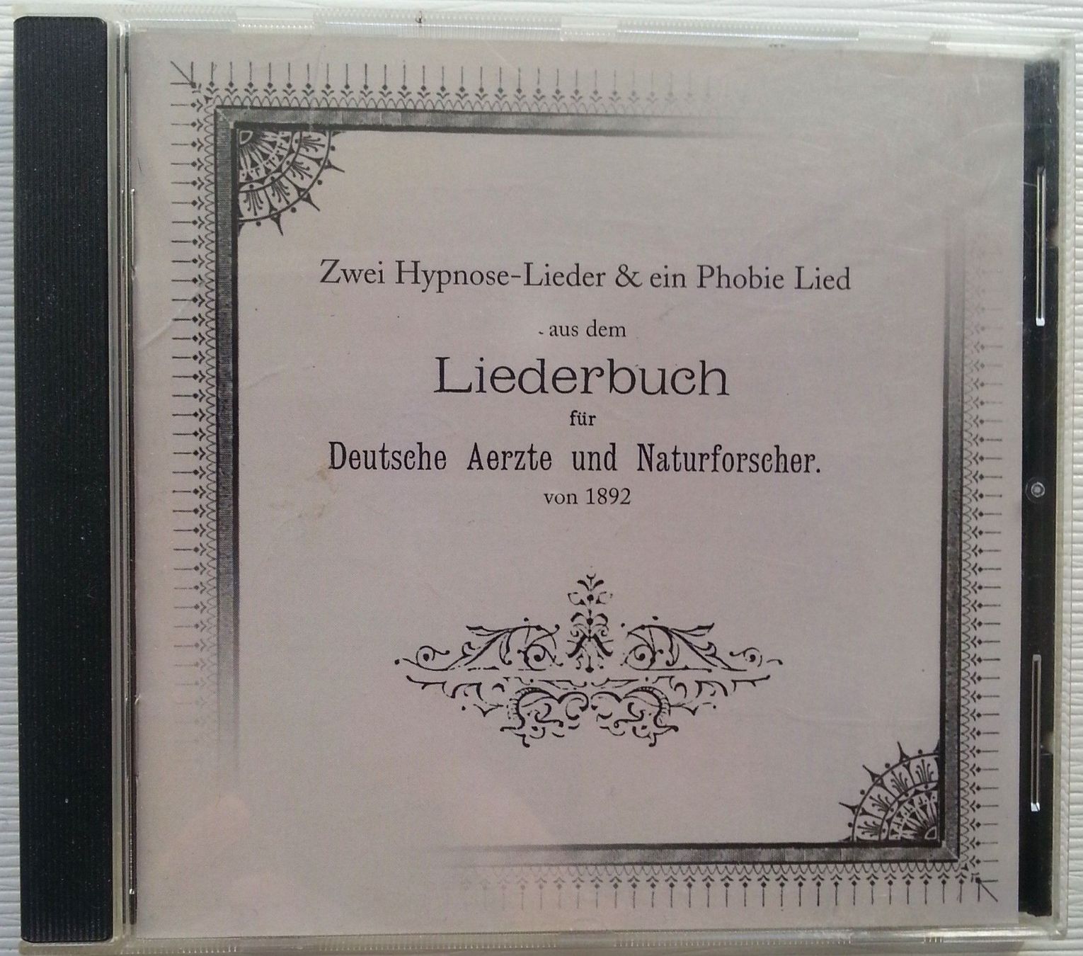 CD: Zwei Hypnose-Lieder und ein Phobie Lied von 1892 – Usato da Oberriet SG venduto da Manick