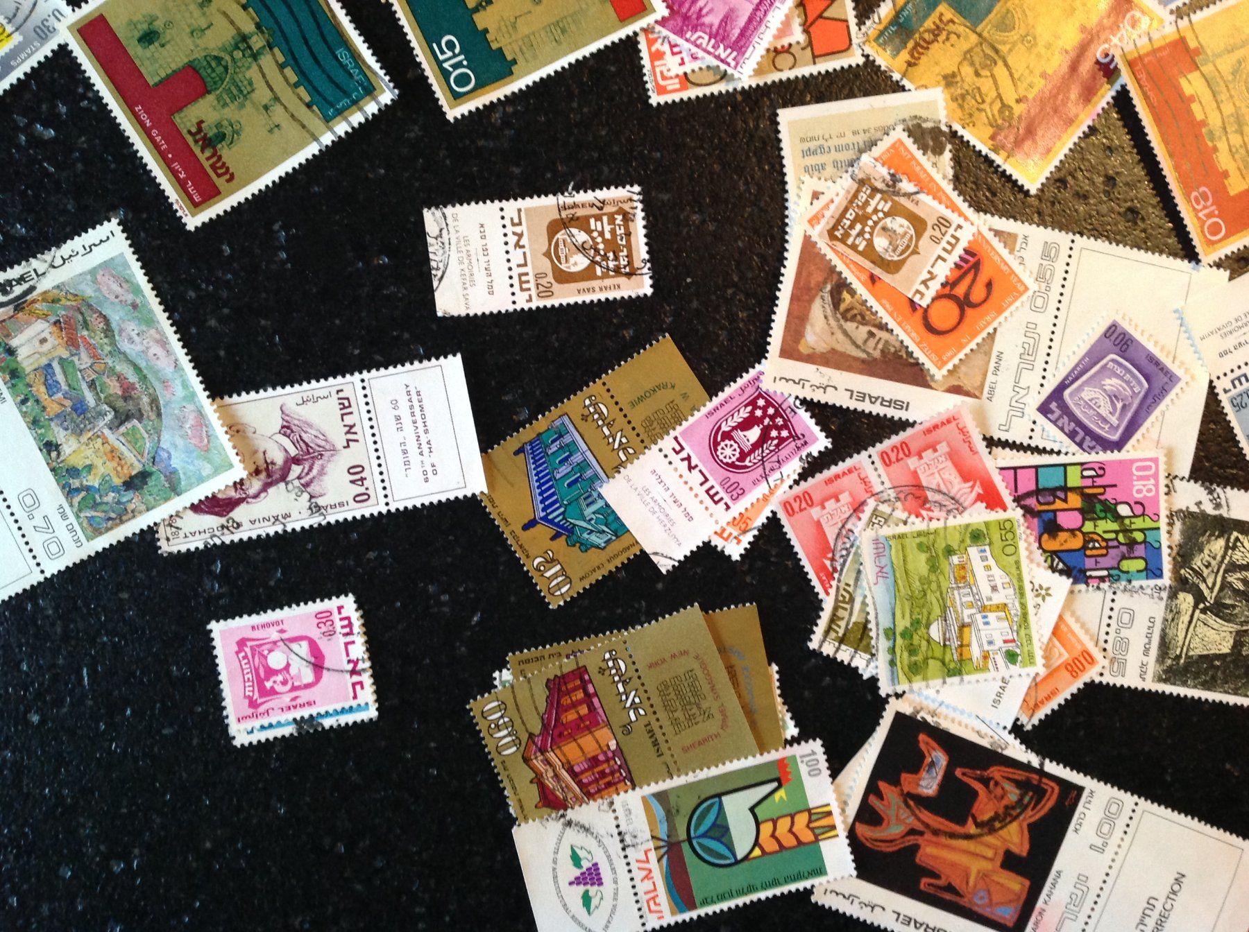 Alle Briefmarken: timbre Israel – Gebraucht aus Vuiteboeuf von broticaire 3