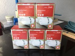 5 Stück Danfoss Fühler RA AVEO Click,ersetzt RA 2990 Click