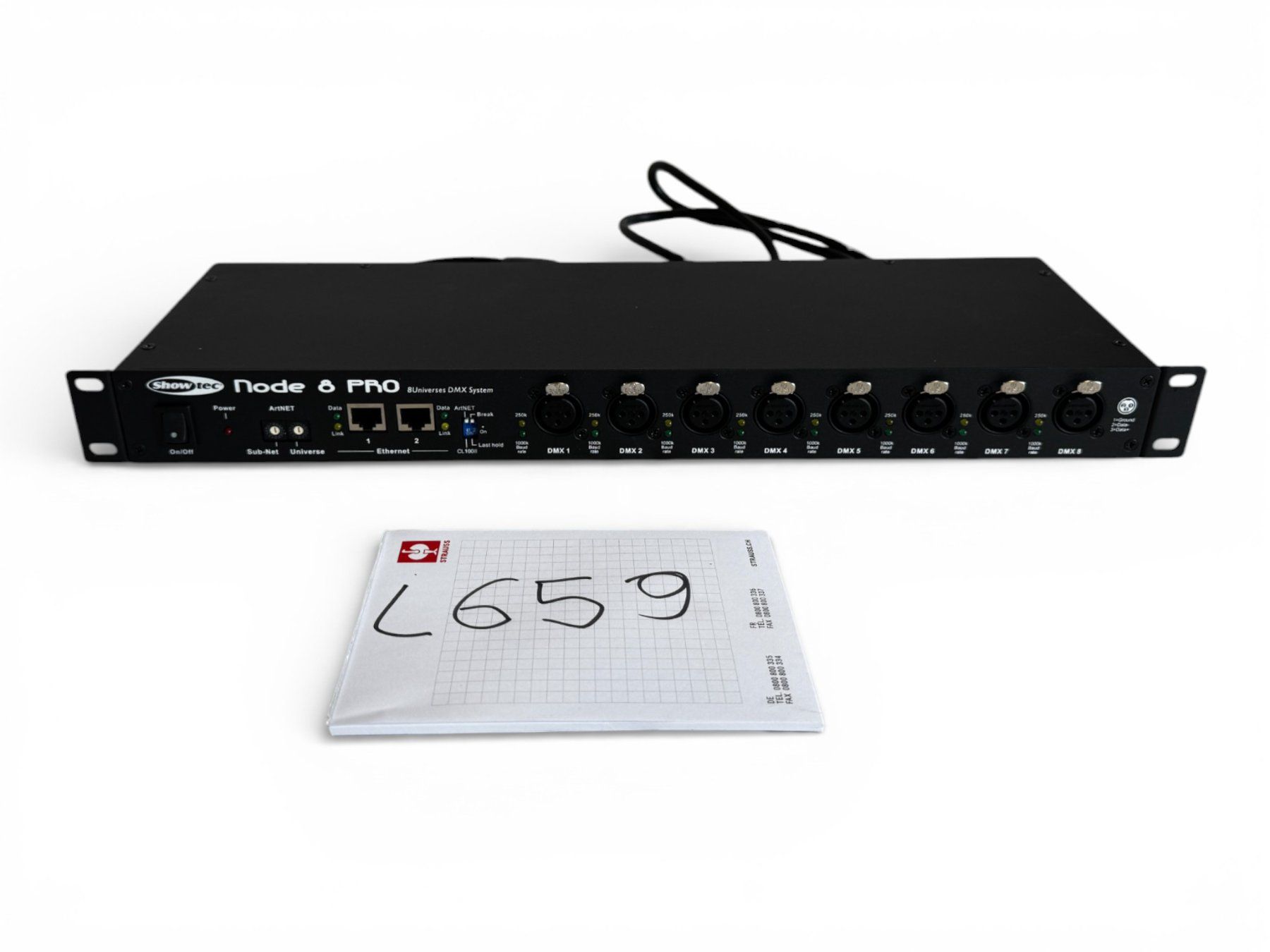 Convertitori: Showtec Node-8 MKII 1GB Artnet-DMX Node (L659) – Nuovo (secondo la descrizione) da Däniken SO venduto da Profog1 4