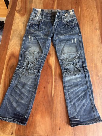 Jeans Cnomm Squad blau Used Look Herren Grösse 30 (IX