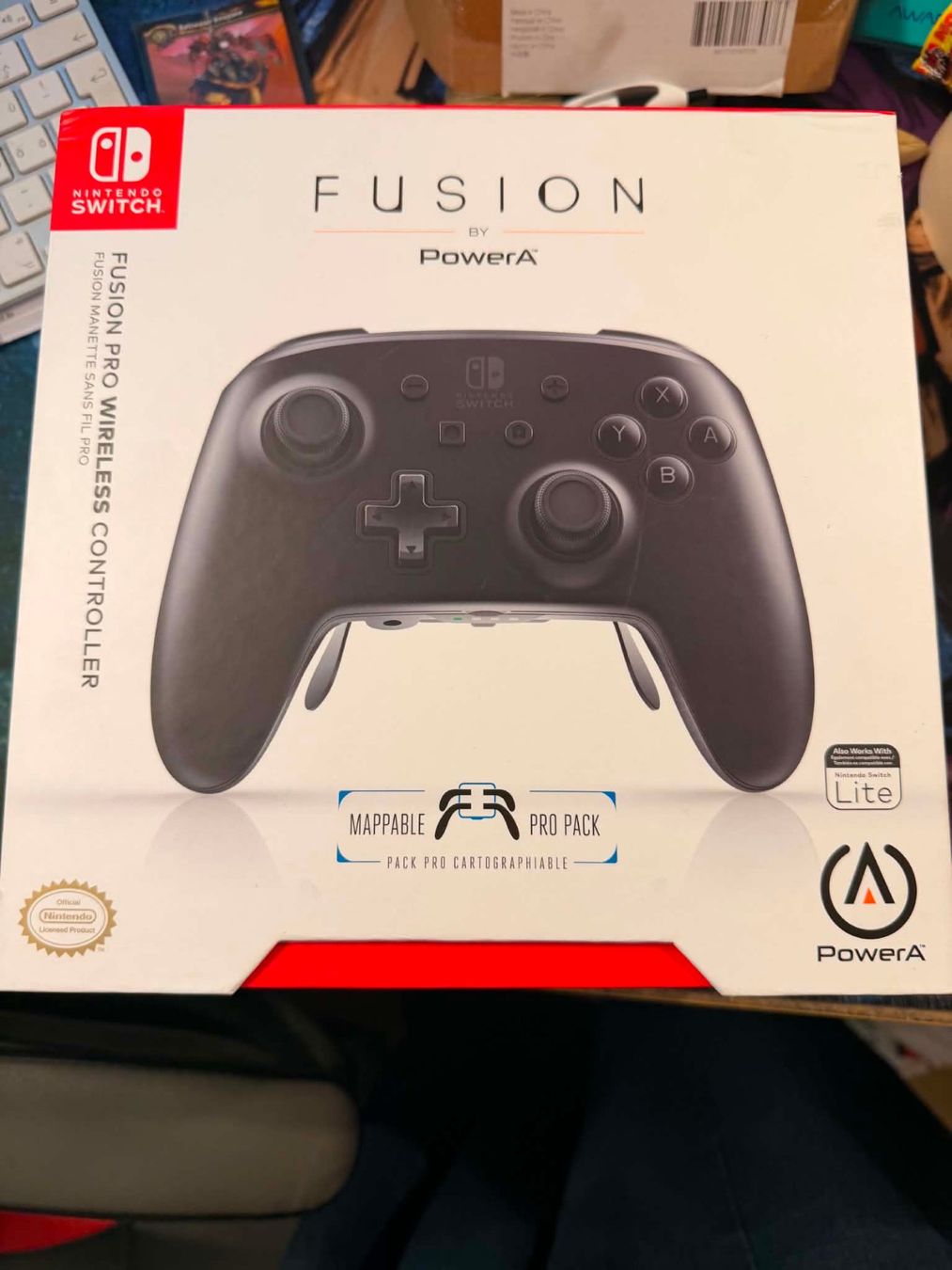 Controller: Fusion Pro Wireless Controller Nintendo Switch NEW – Neu und originalverpackt aus Giubiasco von Ticinerd