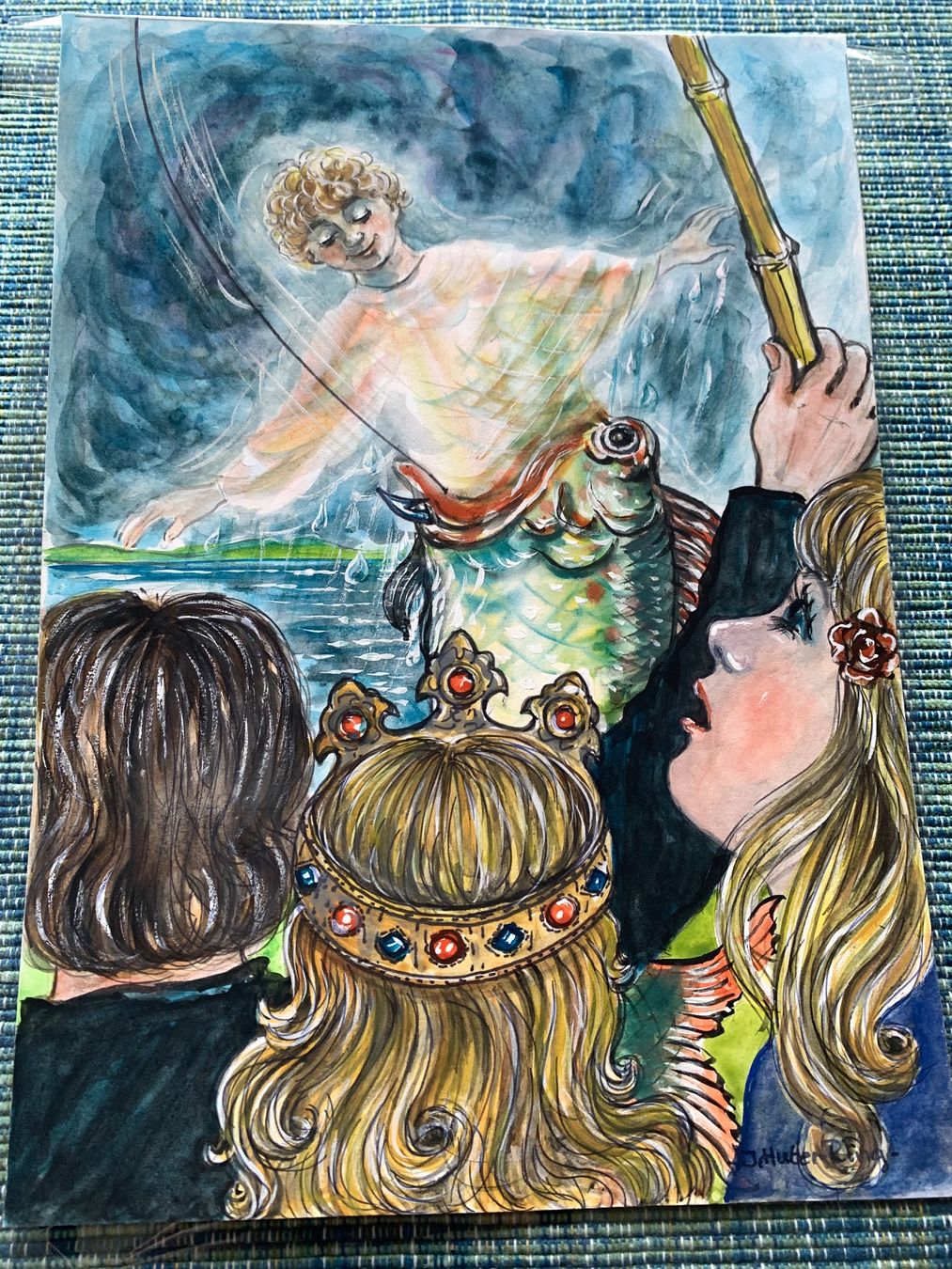 Dipinti: Bild von J. Huber-Ring – Usato da Basel venduto da Akinom50