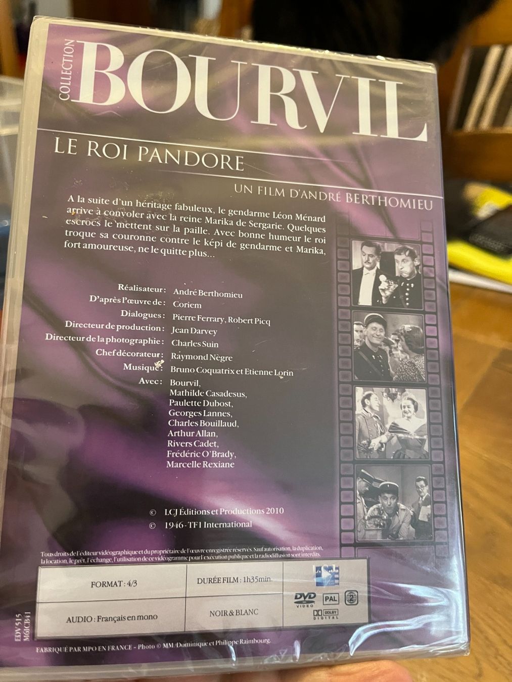 Tous les DVDs: Le Roi Pandore (1949, DVD, Bourvil) – Neuf avec emballage d'origine à Vevey par zecollector 1