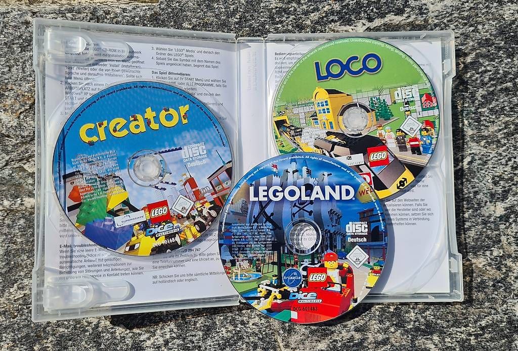 Spiele: LEGO PC Games, 3 CDs – Gebraucht aus Höri von Makumba2 1