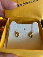 Ohrringe  14kt/580 mit Saphiren