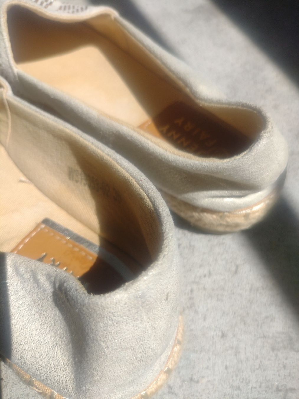 Damenschuhe: Espadrilles, 36, summer cotton shoes! – Gebraucht aus Zürich von cat_9cvz 1