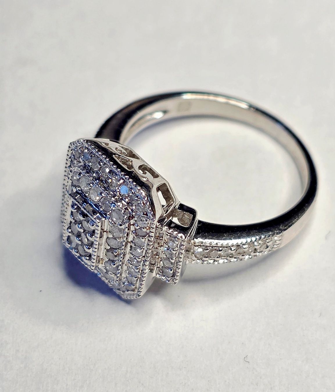 Anelli: Diamant Ring in Silber – Nuovo (secondo la descrizione) da Zürich venduto da Benedikt21 7
