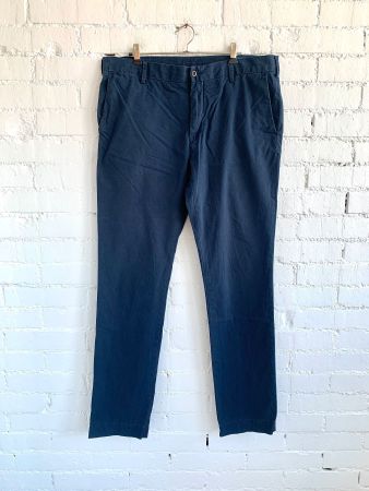 Dunkelblaue Herren Chinos Stoffhose von Polo Ralph Lauren