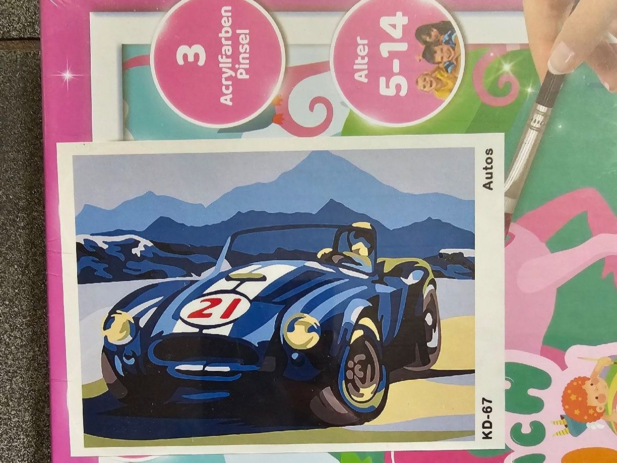 Kits de loisir créatif: Neu Malen nach Zahlen - Oldtimer, komplett – Neuf avec emballage d'origine à Aarau par ozgysi