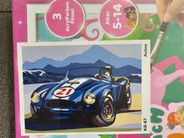 Neu Malen nach Zahlen - Oldtimer, komplett