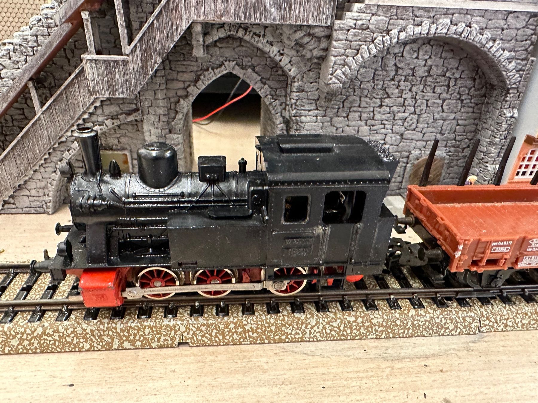 Märklin Modelleisenbahnen: Märklin 3029 DB Werkslok Güterzug – Gebraucht aus Lupsingen von New-Haven 1