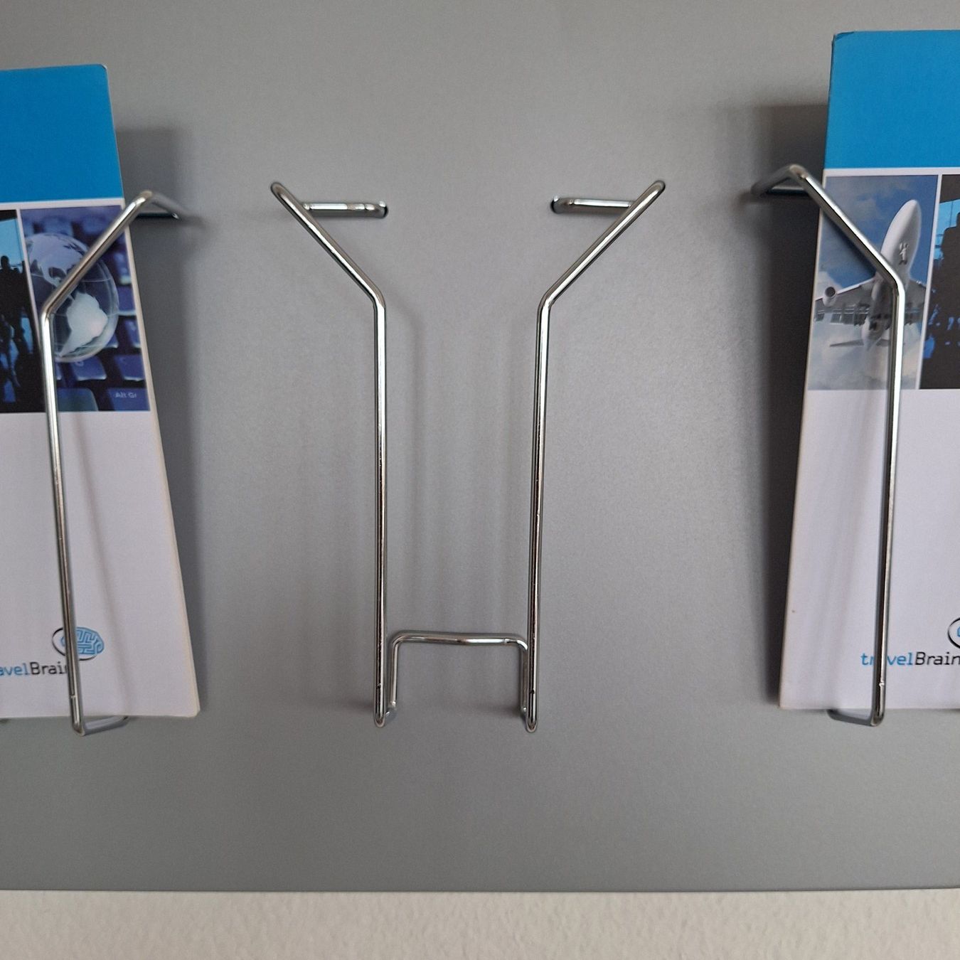 Scaffali: Prospekt-Wandhalter, 4 Fächer DIN lang / Flyer – Nuovo (secondo la descrizione) da Spreitenbach venduto da ric_hyq6 4