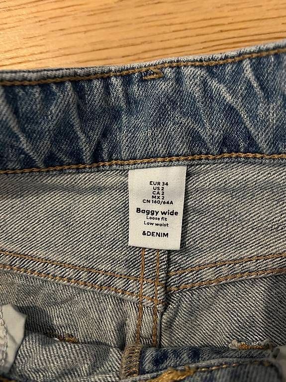 Jeans: Baggy en jeans bleu – Usato da Champagne venduto da Marie2108 3