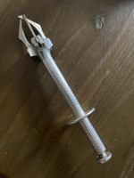 Christofle, Gallia Zange Versilbert 1940 Zucker Eiswürfel