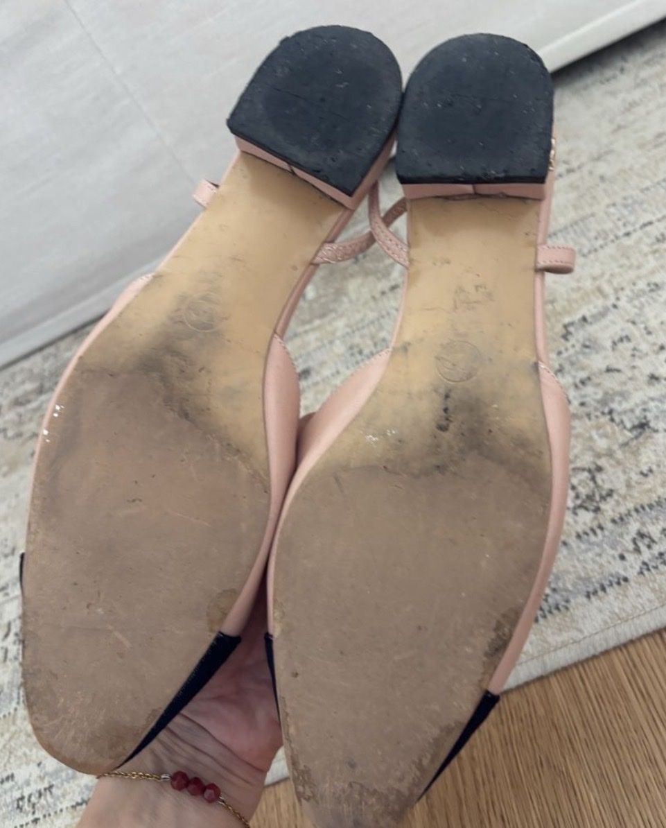 Scarpe da donna: Leather Slick Back Shoes in Size 40  – Usato da Horgen venduto da len_qjz9 2