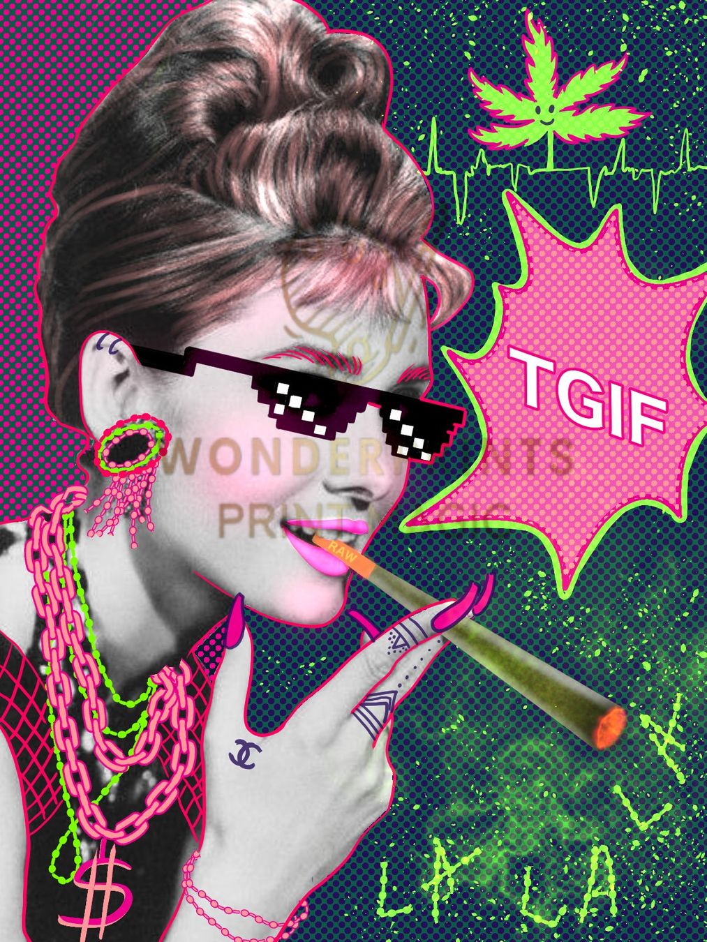 Foto & Immagini: Audrey Hepburn TGIF – Nuovo e nell'imballaggio originale da Hergiswil NW venduto da WonderprintsCH