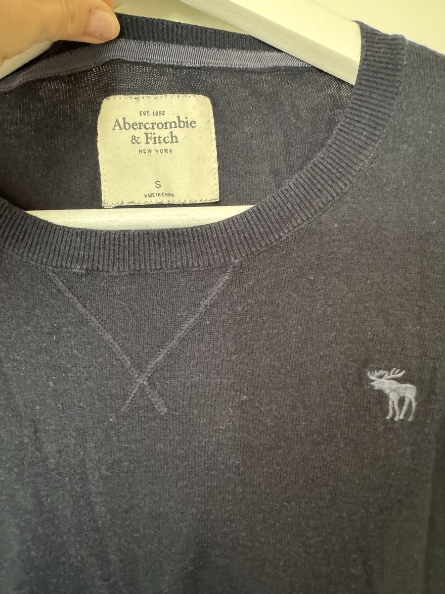 Abercrombie Maglioni & Felpe: Abercrombie & Fitch Pullover, Gr. S, Dunkelblau – Usato da Küsnacht ZH venduto da ToddyGinger 1