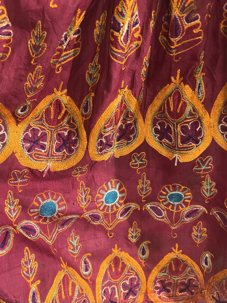 Vestiti: Splendide robe afghane, Unique, brodée main, mi 20ème, rare – Usato da Genève venduto da DELIRBEADS 2