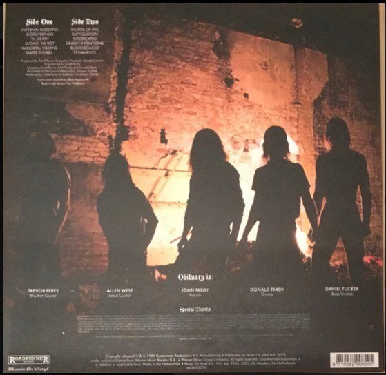 Dischi in vinile: Disque vinyle Obituary Slowly We Rot - Comme Neuf – Nuovo (secondo la descrizione) da etoy venduto da Vinyle-is-back.com 1