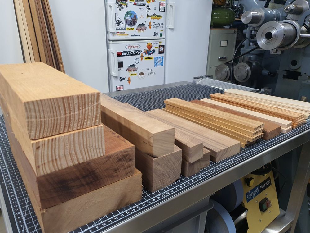 5 Stück Stift/kleines Drechselprojekt Rohling Exot Produktbild-Vorschau 7