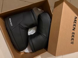Moon Boot Monaco Low, Gr. 39-41, Schwarz, Neuwertig!