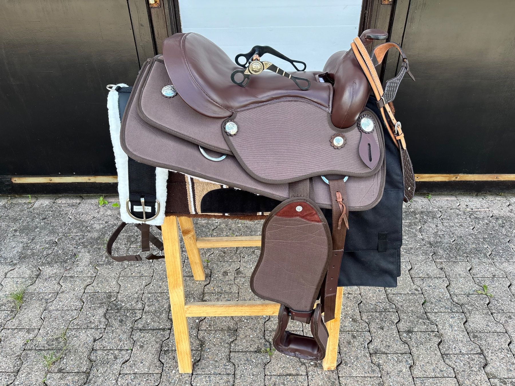 Selle & Accessori: schöner leichter Westernsattel – Usato da Feldbach venduto da Fea1 5