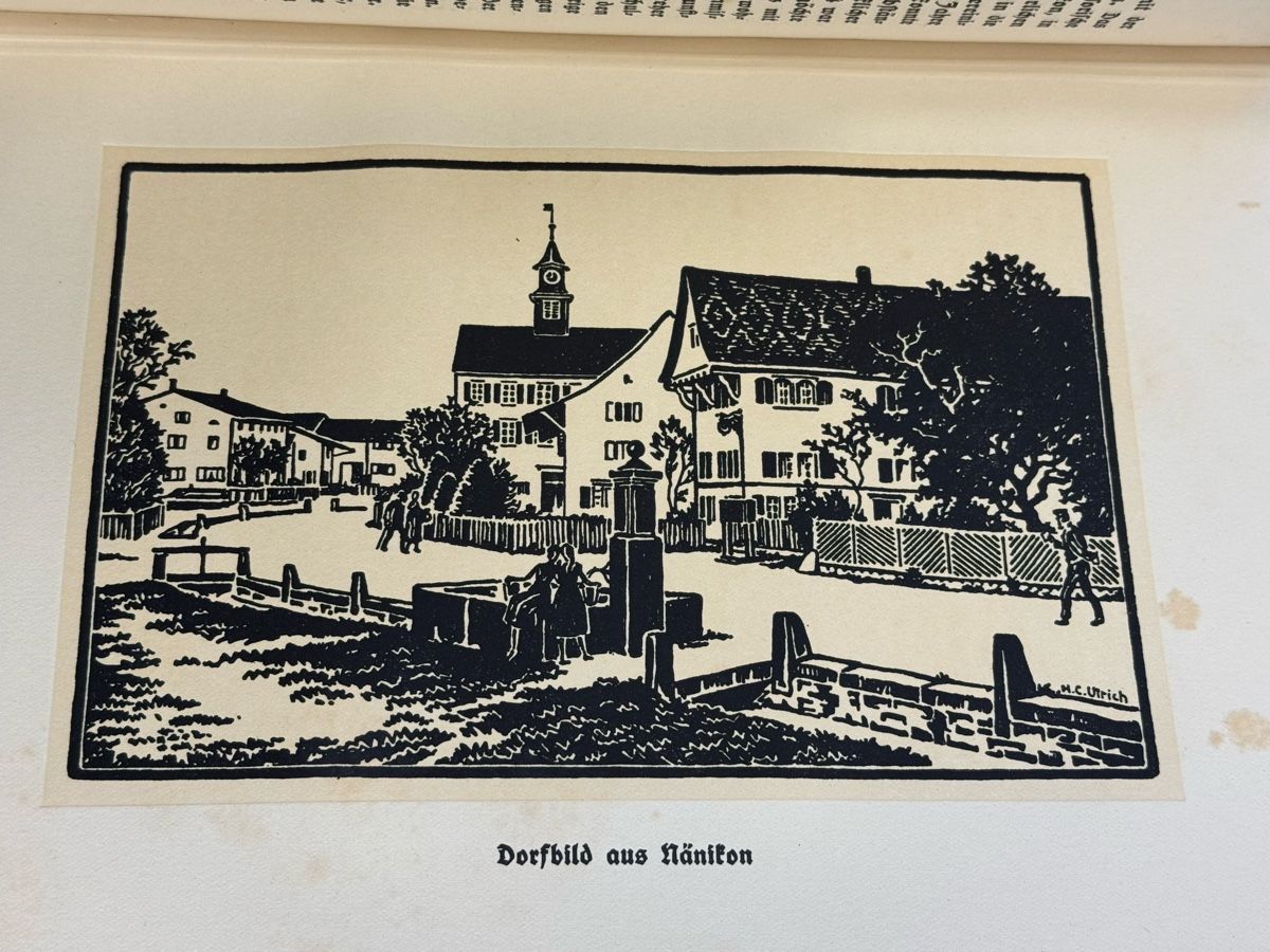 Libri: Geschichte der Gemeinde Nänikon.1922 – Usato da Adliswil venduto da buch_und_kunst 4