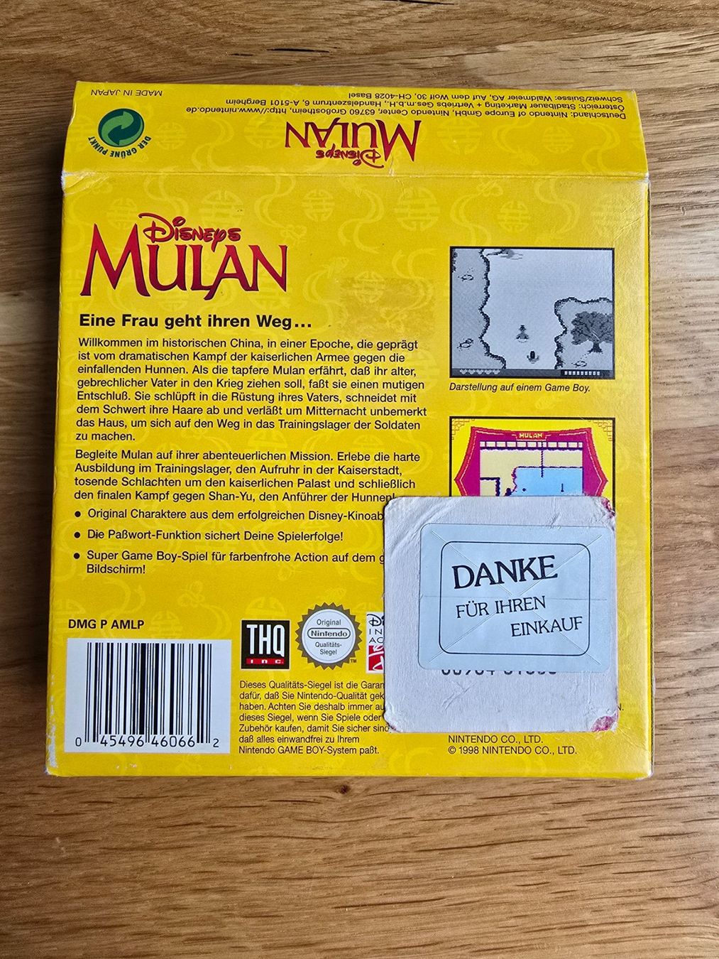 Nintendo Giochi: Nintendo Gameboy/ Mulan/OVP – Usato da Sursee venduto da Elian91 3