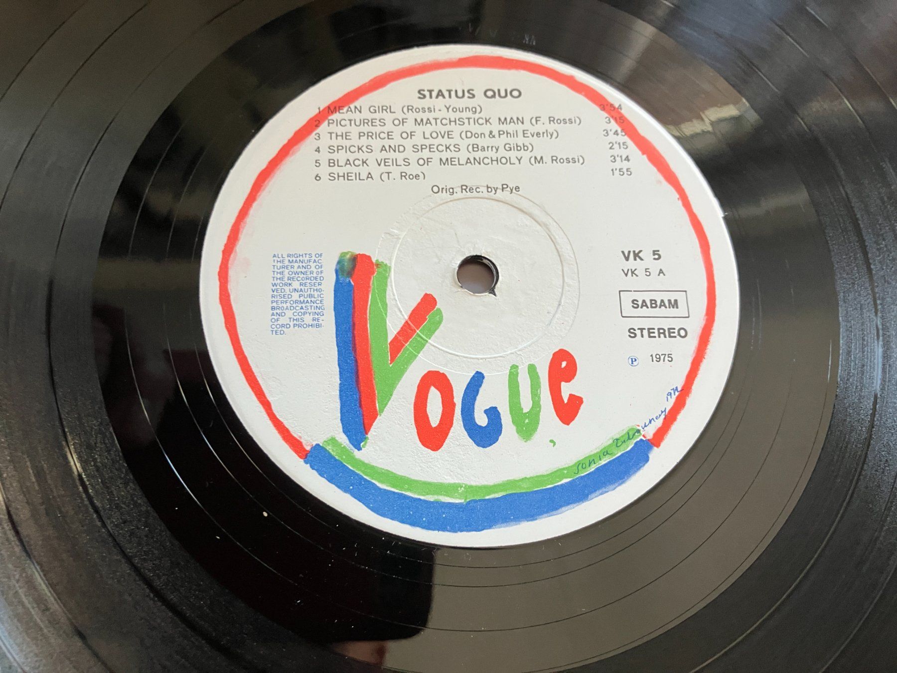 Dischi in vinile: Status Quo – Usato da Aarwangen venduto da Jukebox3 5