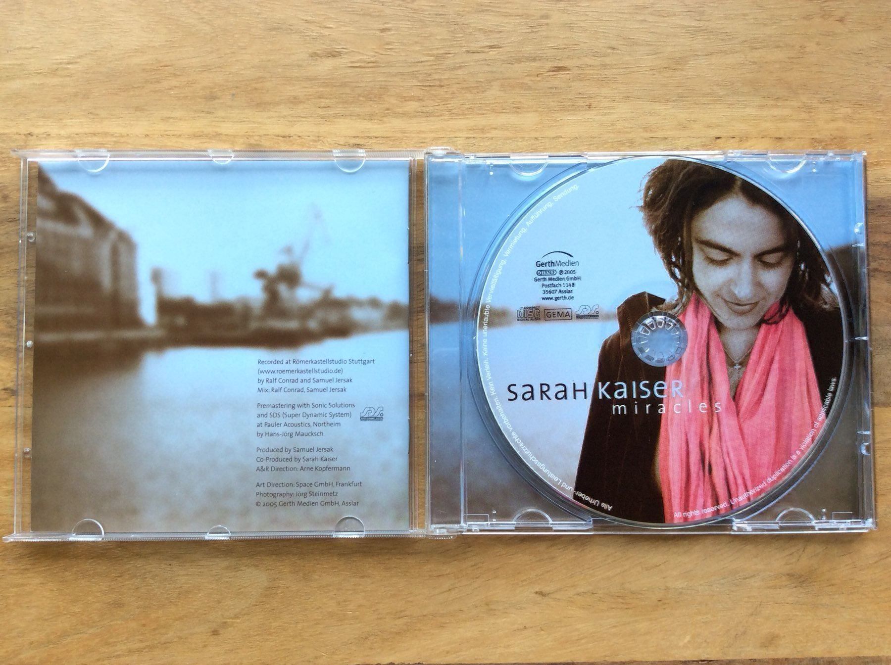 CD: CD Sarah Kaiser – Miracles (vergriffen) – Usato da Horgen venduto da flyingpenguin2000 1