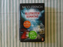 Nicci French - Blutroter Sonntag - Thriller - B1129