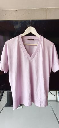 Windsor Shirt V-Ausschnitt Grösse 36 Lila wie neu