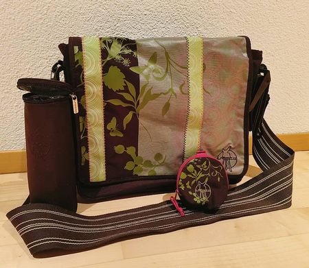 Wickeltasche * Kinderwagentasche * Umhängetasche