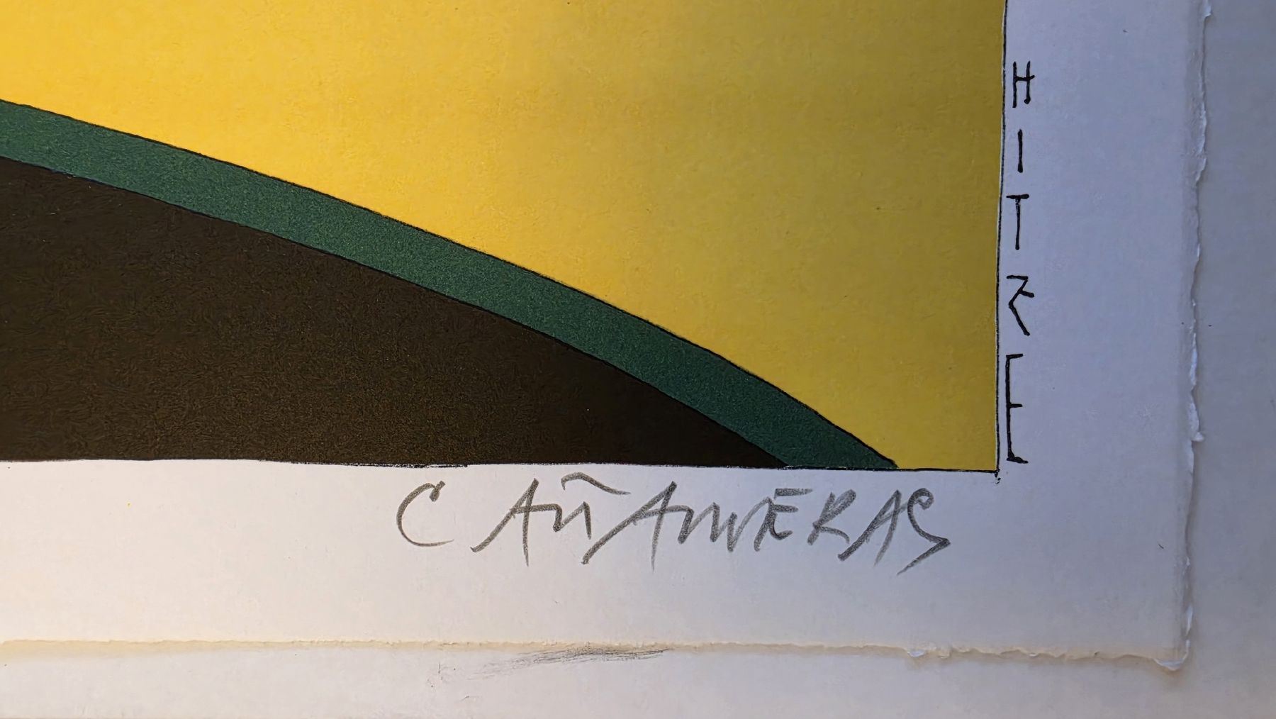 Grafica & Litografie: Canameras Orig. Farblithografie handsigniert num. – Usato da Emmenbrücke venduto da Kunstankaufverkauf9 1