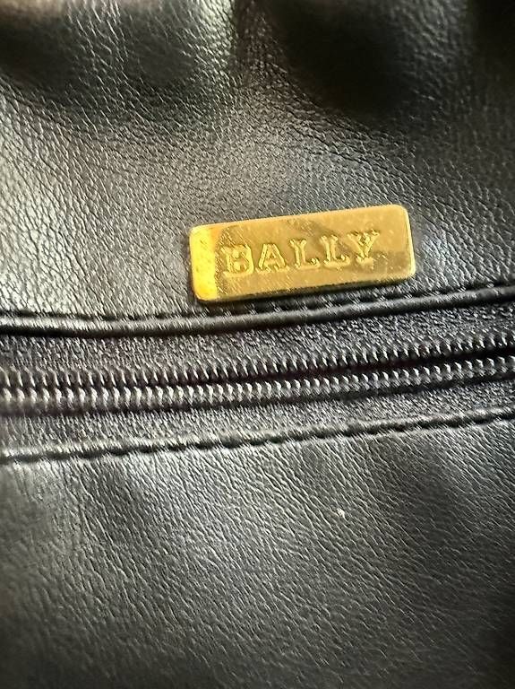 Bally Borse da donna: Bally Crossbody oder Schulter Handtasche Schwarz Leder Top – Usato da Kreuzlingen venduto da Bildschirm_Auge 8