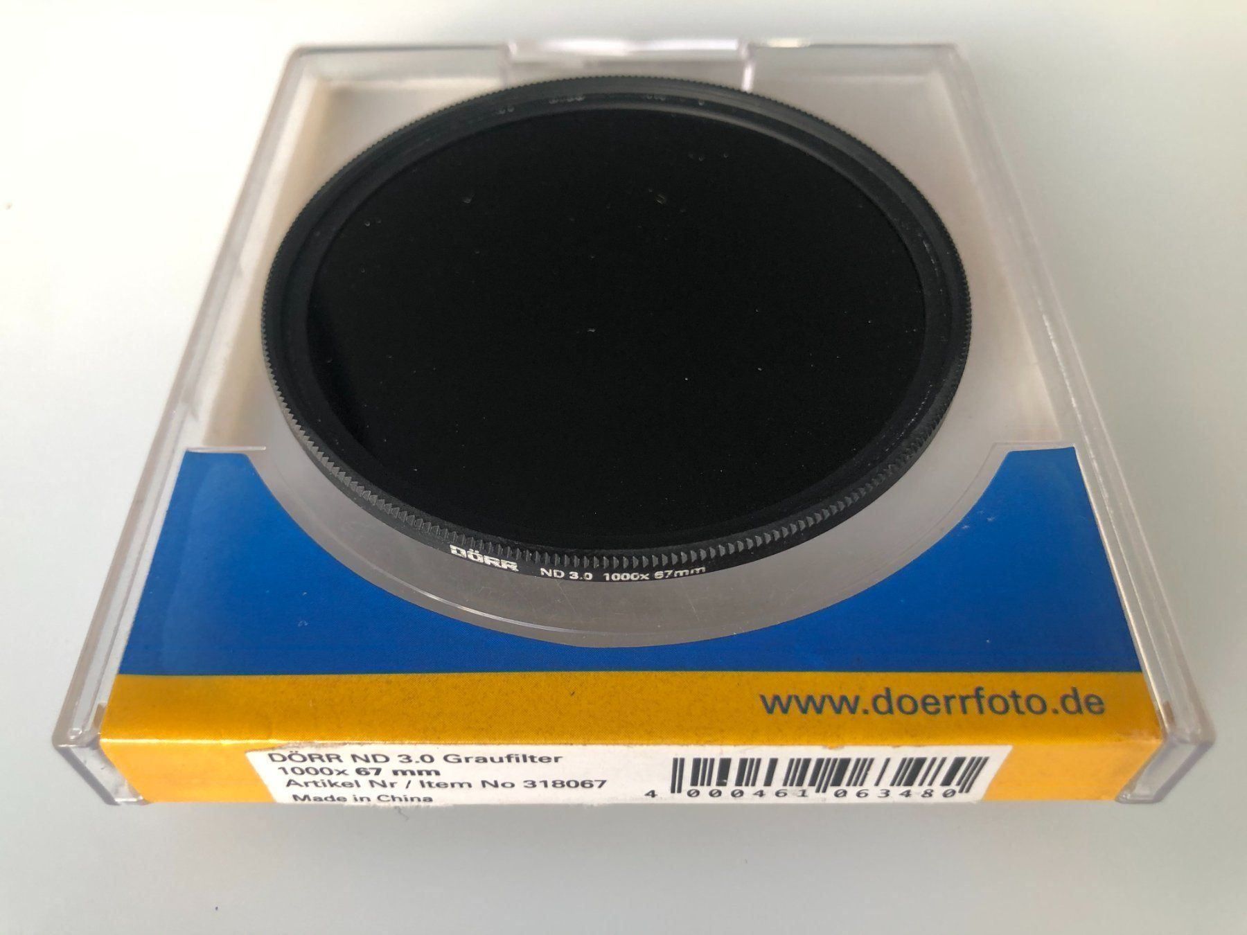 Filtri: Graufilter Dörr ND 3.0 - Kamera 67mm – Usato da Nussbaumen AG venduto da Pika-Shop