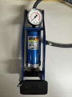 SKS Standpumpe Airchamp blau mit Manometer guter Zustand