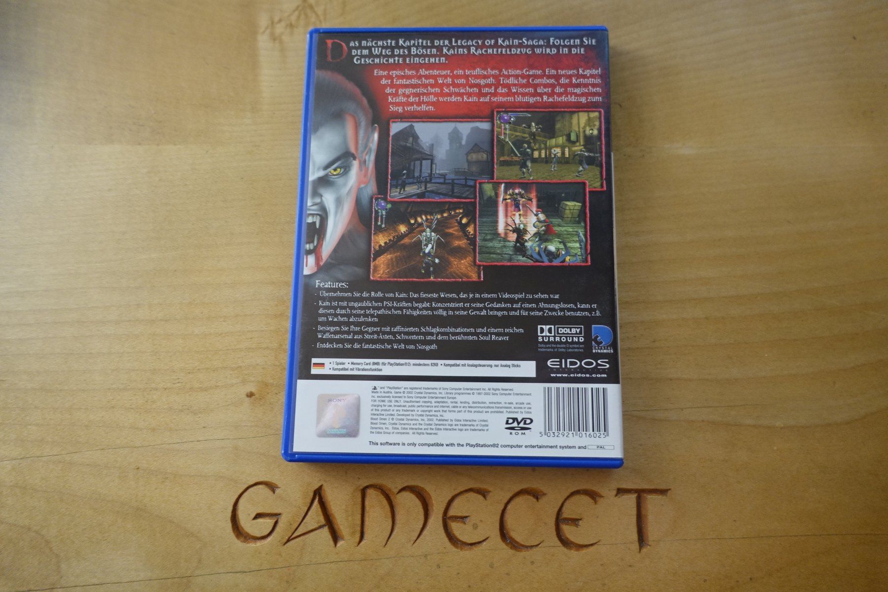 Sony Giochi: Blood Omen 2 – Usato da Steinach venduto da Gamecet 2