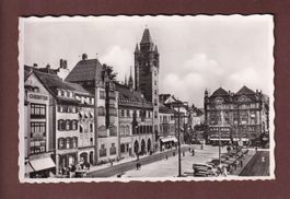 BASEL - Rathaus - Marktplatz - 1946