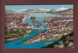 GENEVE - Panorama - 1913