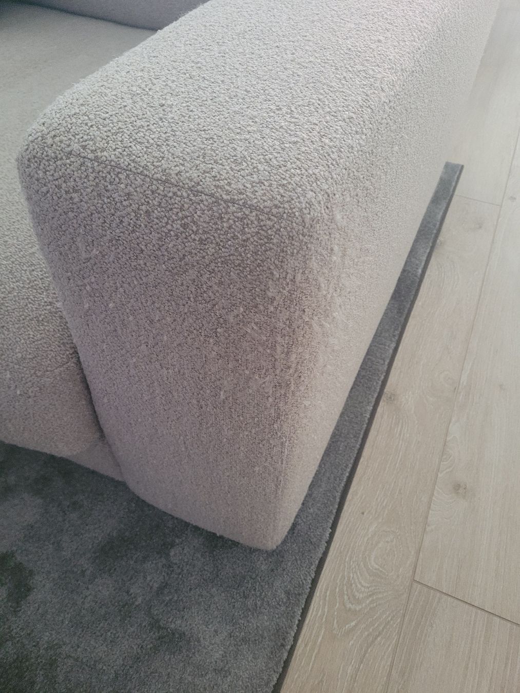 Micasa Sofas: Canapé d'angle beige récent – Gebraucht aus La Conversion von Globalcor 7