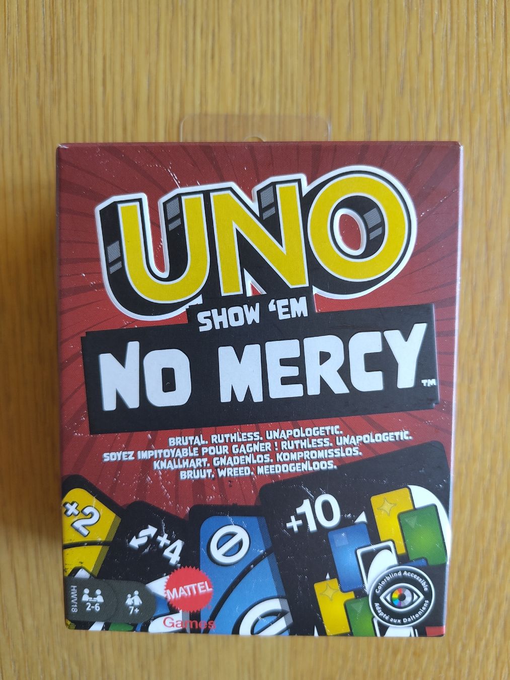 Mattel Giochi: UNO No Mercy – Nuovo (secondo la descrizione) da Zürich venduto da aurelie.99