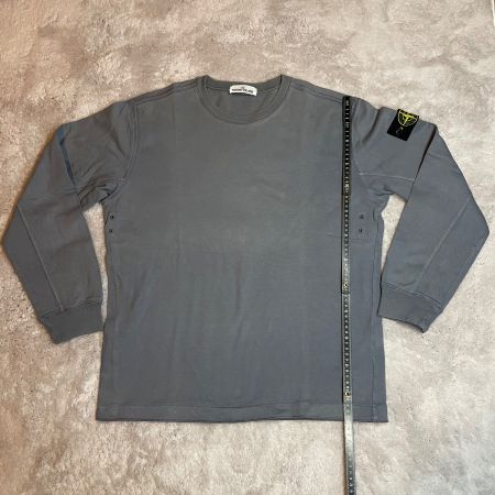 Stone Island Pullover Grau L Sweatshirt Logo Patch