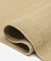 Handloom flat Teppich - Beige 80x200