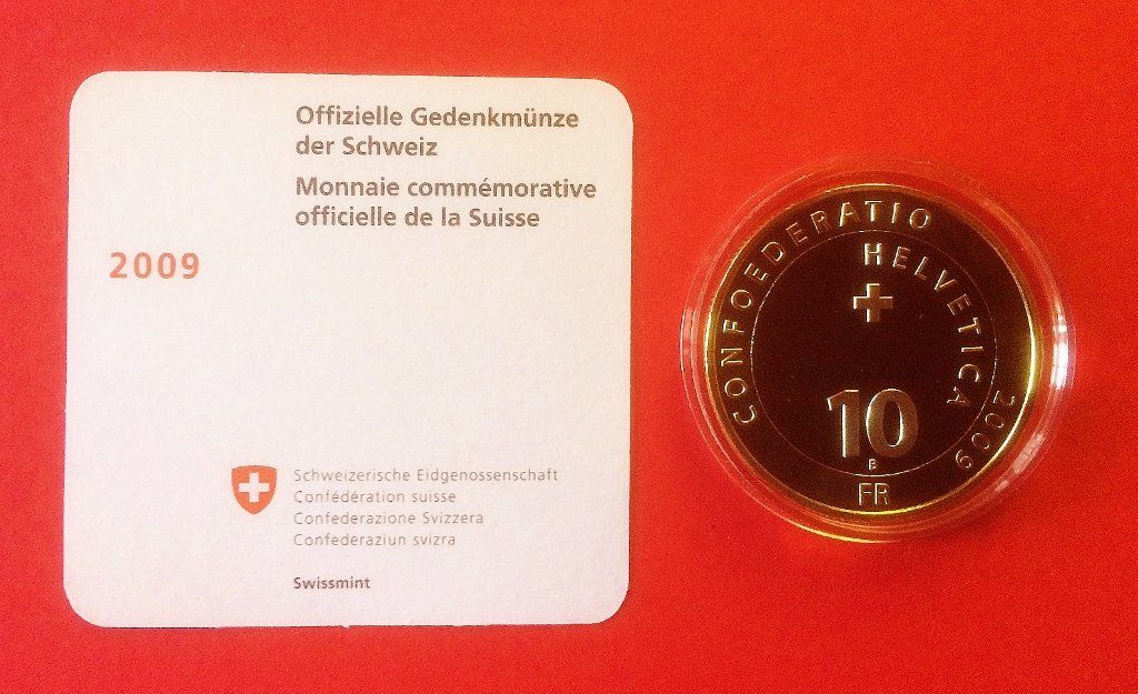 Alle Münzen: 10 Franken Rothirsch 2009 PP ***TOP*** – Neu und originalverpackt aus Anzère von Strogoff1 2