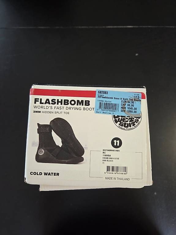 Rip Curl Herrenschuhe: Rip Curl Flashbomb 3mm H Split Toe Neoprenschuhe - Neu – Neu und originalverpackt aus Hinwil von roede1 4