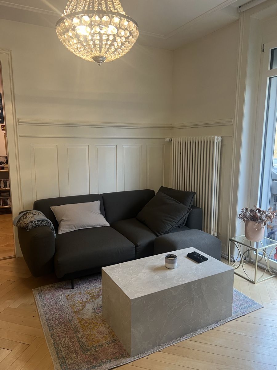 Tische: Westwing Couchtisch Lesley in Travertin-Optik – Neu (gemäss Beschreibung) aus Zürich von chantalmorf