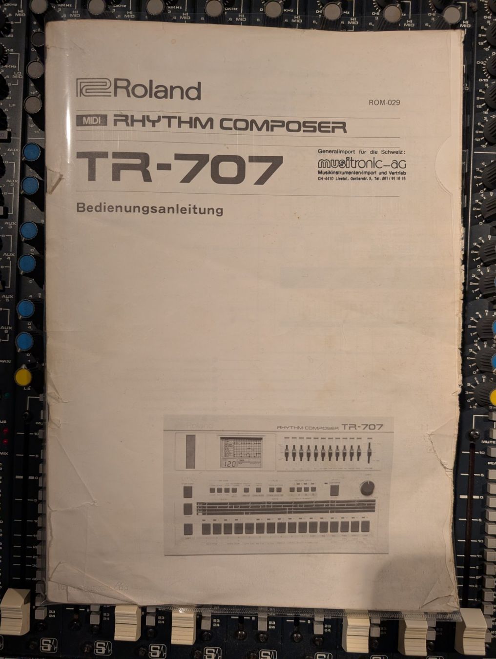 Roland Musikinstrumente: Roland TR-707 – Gebraucht aus Oetwil an der Limmat von mokkinger 1